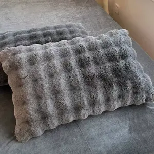 Deep Thick Soft Velvet Decorative Pillow, Comfortable Pillowcase and Throw Pillow Cover, for Sofa Bedroom Car Office Bed, Gift