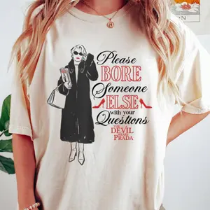 The Devil Wears Prada 2 Shirt, Runway Shirt, Fashion Boss Lady Graphic Tee, Gift For Women and Man Unisex T-Shirt