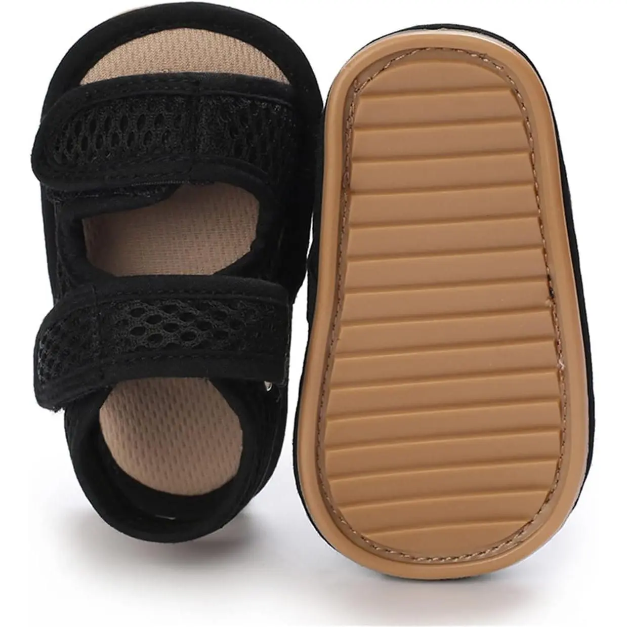 Infant Summer Sandals Outdoor Beach Non-Slip Rubber Soft Sole Newborn Toddler Shoes 0-18 Months