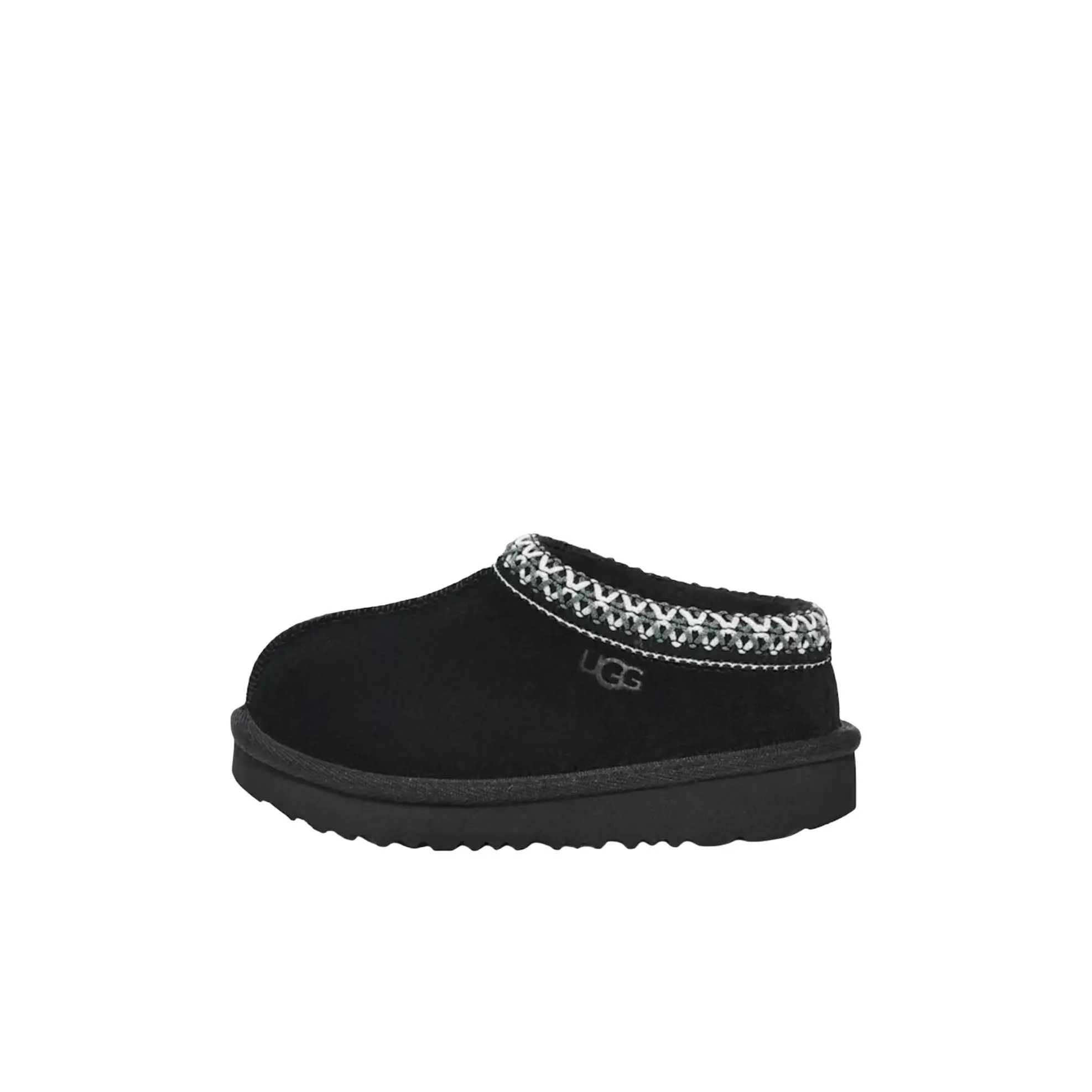 UGG Tasman 2 Toddler Slippers - Black Cozy Sheepskin, Durable Slip-On, Kids' Everyday Sport Footwear