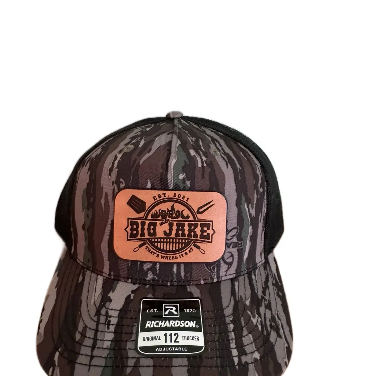 Leather Patch Hat Leather Patch Hat