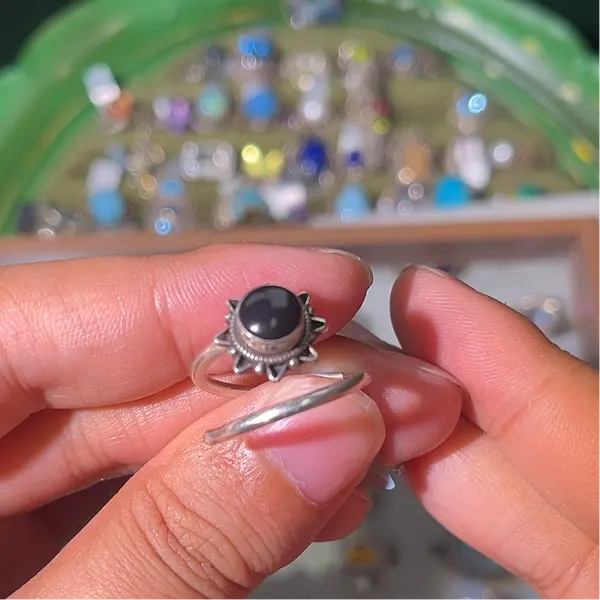 [Quick sale] Artificial Gemstone Rings 1