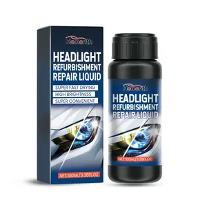 HOMONTH Car Headlight Refurbishment Repair Liquid Headlight Yellowing Easy Refurbishment Radiant Shine Cleaning Liquid