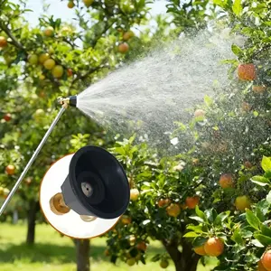 High-Pressure Air Turbine Sprayer Nozzle Set, Adjustable Spray Head for Lawn & Garden, Agricultural Use, Cyclone Design