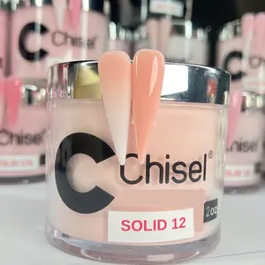 Chisel Acrylic Powder 2oz Solid 12 for Nail Art