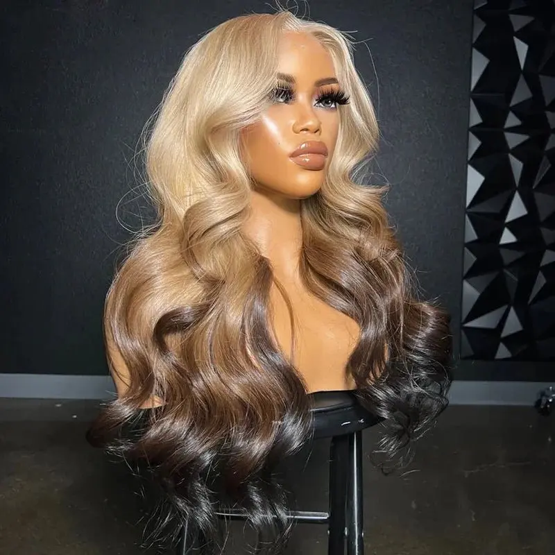 Honey Blonde Ombré Wig