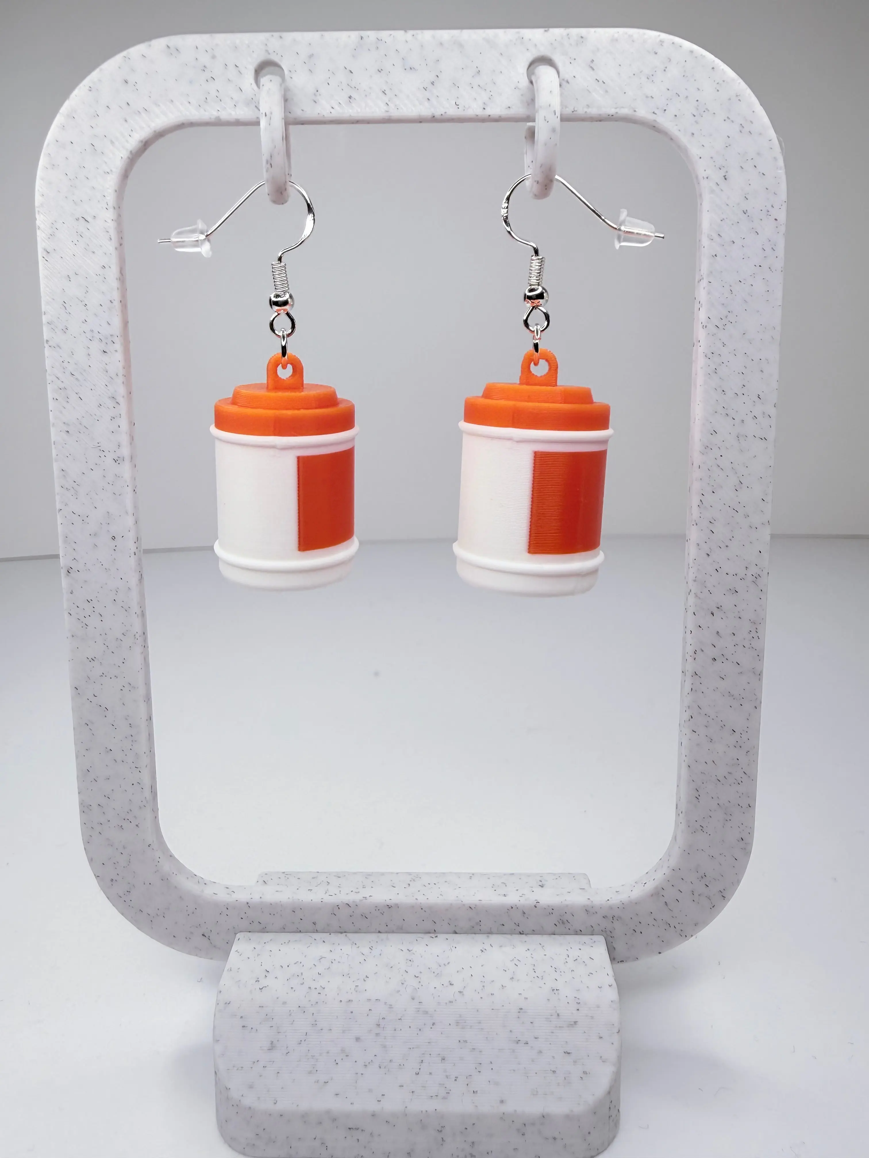 Nurse Humorous Dangle Earrings, Lightweight Fashion Accessory for Hospital Shifts - Includes Orange Disinfectant Wipes for Jewelry Care, Lightweight Wear