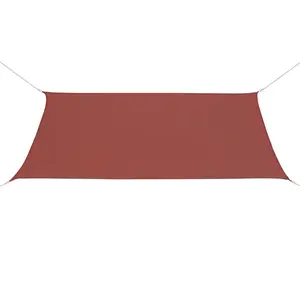 Coolaroo  11 ft. 10 in. Ready to Hang Shade Sail, Tri Brick
