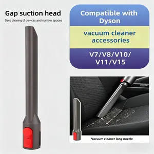 Universal 32mm/1.25 Inch Vacuum Nozzle Brush, Durable Plastic Gap Attachment, Deep Cleaning, Wireless, Vacuum Cleaner Accessories