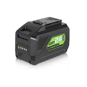 1 Pack 24V 9000 mAh Lithium ion Battery Replacement for Greenworks 24V Batteries Compatible with Greenworks 24 Volt Lawn Mower Battery 29842 29852 LB24A020(Green)