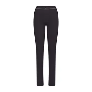 NikeSKIMS RIBBED SEAMLESS 34" STRAIGHT LEGGING | OBSIDIAN