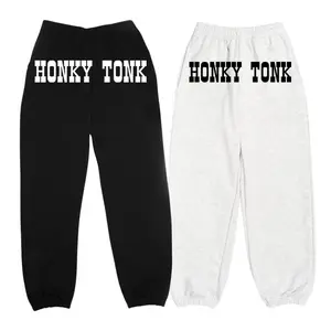 Honky Tonk Sweatpants,  Unisex Lounge Joggers With Elastic Waist And Soft Fleece Fabric