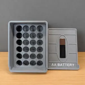 AA Battery Storage Box Organizer, Home Organization Case