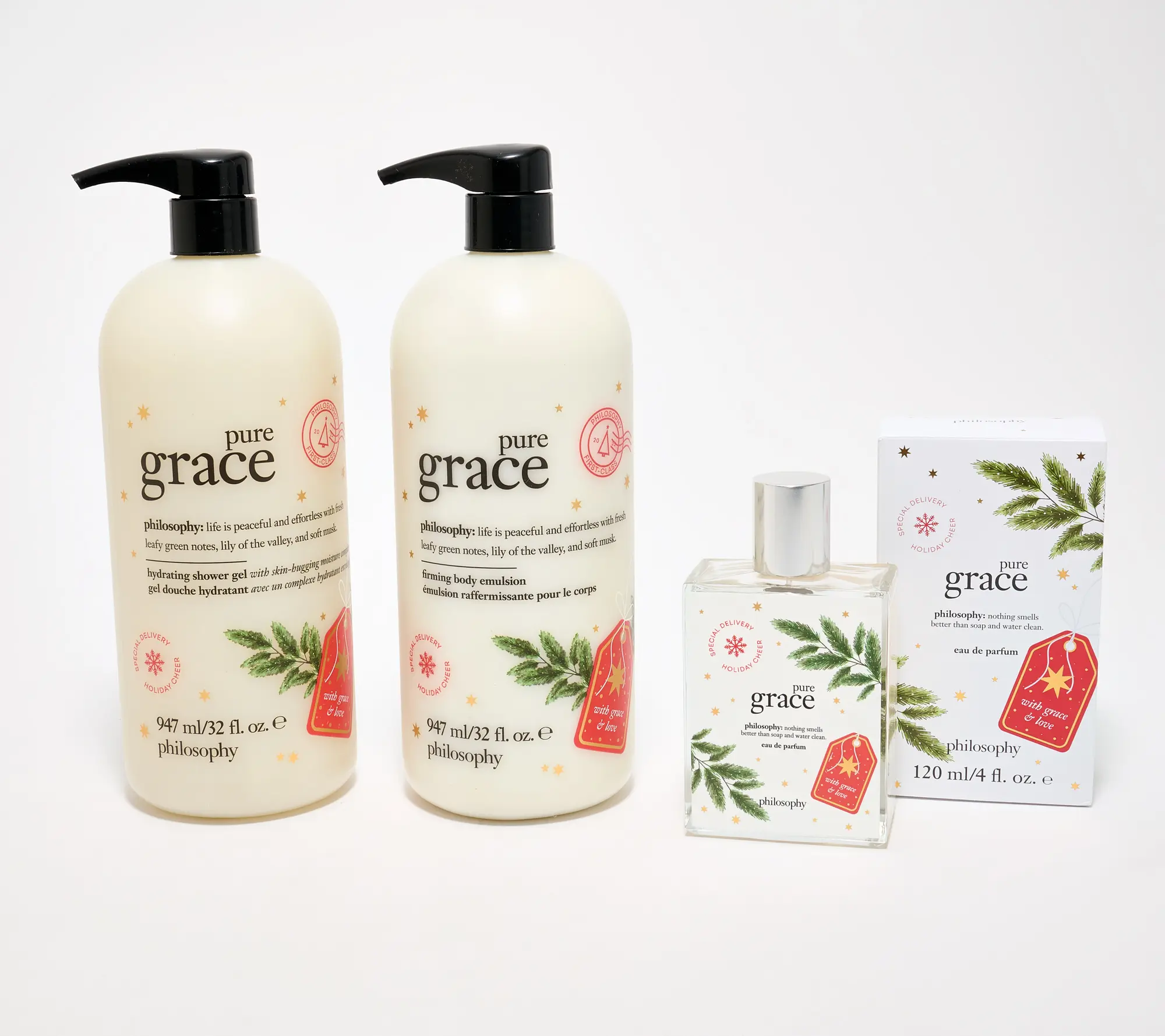 philosophy grace & love enchanted parcel 3pc layering trio philosophy grace & love enchanted parcel 3pc layering trio