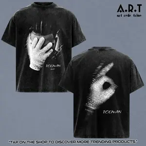 Drake - Iceman Album 2026 Official Graphic For Team Drizzy Washed T-Shirt, Drake Drizzy Fan Graphic Tee Wash, Iceman Album Merch Streetwear Graphic Shirt, Gift for Drake Fans Vintage Collector Tee