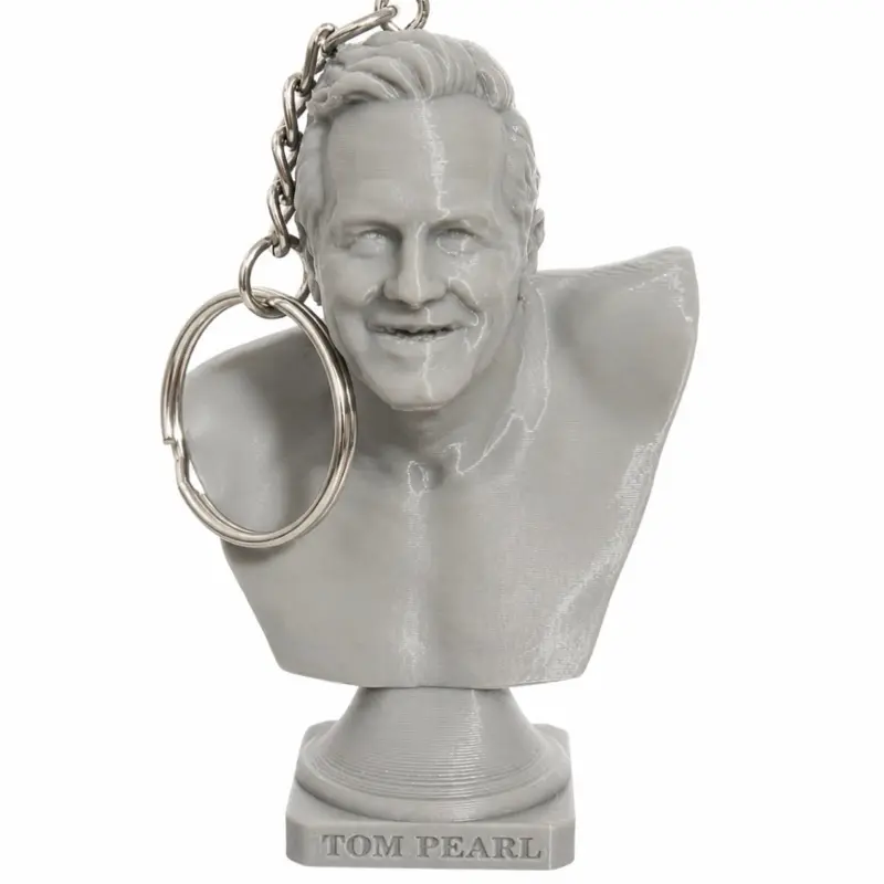 Tom Pearl Keychain 3 inch