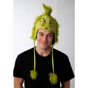 Deluxe Grinch Hoodie Hat