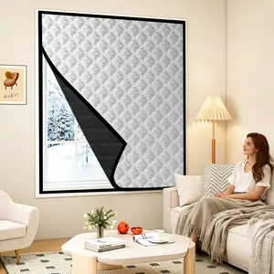 Thick Blackout Thermal Curtains – Soft Touch, Noise-Reducing, Windproof, Dust-Resistant, Energy-Saving Window Panels for Bedroom and Living Room, Blackout Window Cover