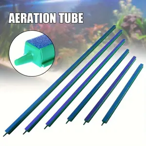 4/6/8/10/12/14 Inch fish tank bubble bar landscaping oxygen pump aerator pump oxygen curtain, air disc, stone air bar, stone fish tank single mouth diffuser