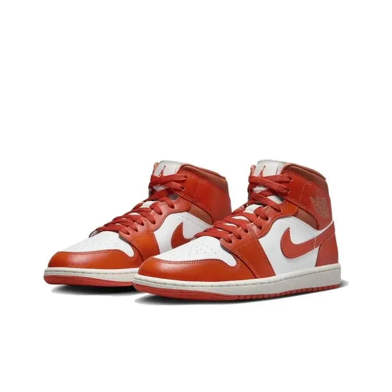 Jordan 1 Mid Cosmic Clay (Women's) Sports Shoes Walking Shoes BQ6472-108 New