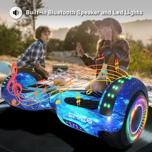Scooter, Bluetooth & Corlorful LED Lights, Gifts for Kids & Adults & Girls & Boys, for All Ages