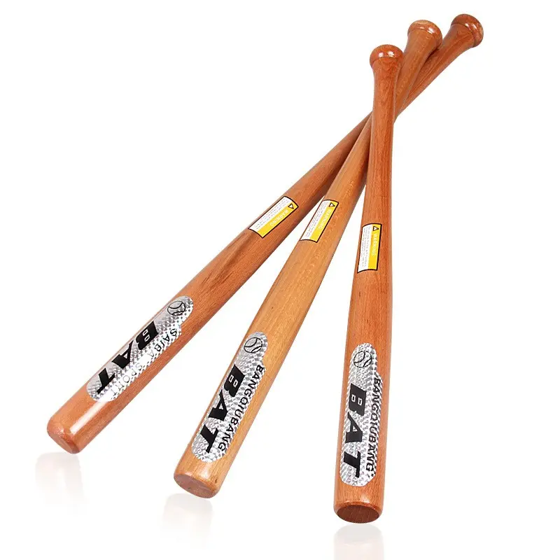 Solid Wood Baseball Bat Softball Baseball Outdoor Sports Fitness Equipment Training Competition Wooden Bat