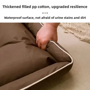 New Tear-Resistant Dog Bed, Summer Cooling Pet Bed, Anti-Slip & Waterproof Mat for Large Dogs