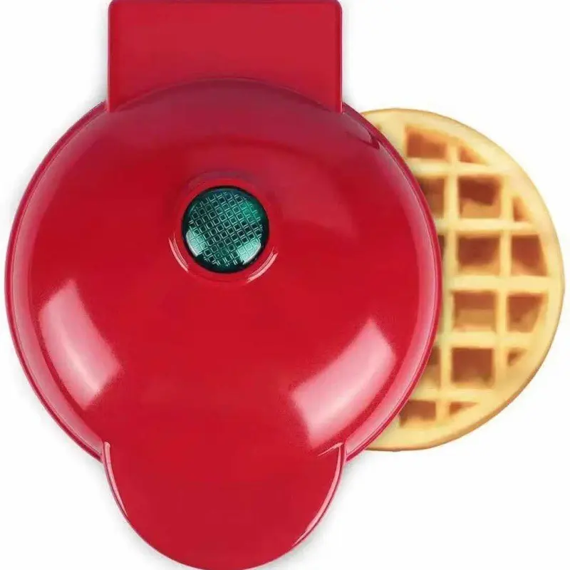 Home Kitchen Multi-Function Breakfast Maker - 16*12.5*7.5cm Polypropylene Compact Waffle Maker with Sandwich, Mini Toast Baking, Easy Daily Operation, Even Heating Mode, Quick Clean Feature