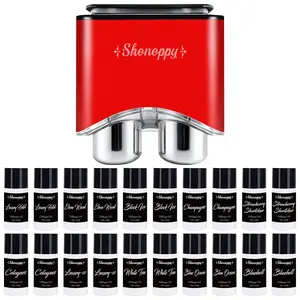 Shonoppy Touch Panel Double Spray Car Air Freshener -  20*10ML Essential Oil Long Lasting Strong Smell Car Aromatherapy Diffuser, Car Accessory Luxury Gifts