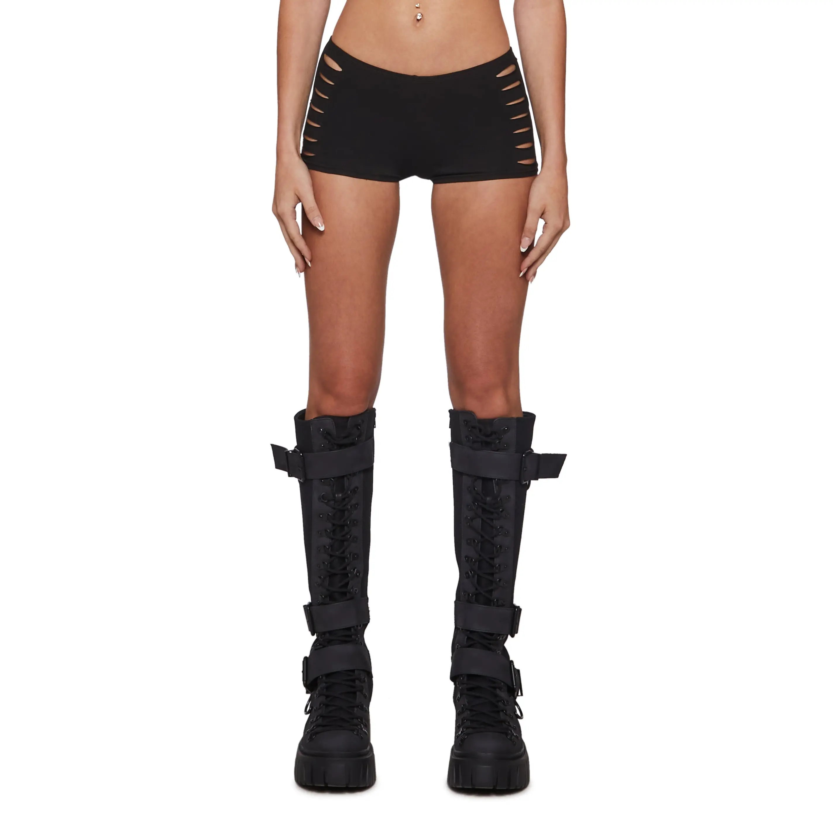 Shredded Shorts - Black Shredded Shorts - Black