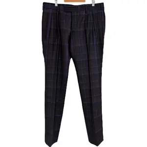 Pre-owned GUCCI Others Small Leather Goods Check Trousers