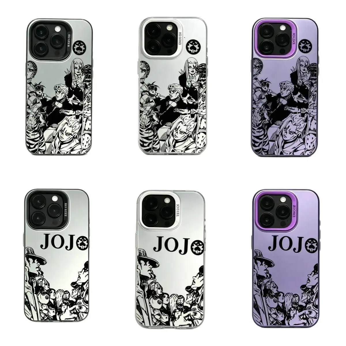 J-JoJos Bizarre Adventure Coque   for iPhone 17/16 E 17, 16, 15, 14, 13, 12, 11 Pro Air Plus ProMax and Samsung S26-S22 Plus shock-absorbing phone cases, fashionable gift.