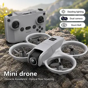 Drone with HD Camera for Beginners Adults, Under 249g Lightweight Mini Drones with Body Lights 360° Rolling One-Key Takeoff/Landing, Headless Mode, I1 Pro Mini RC Quadcopter Cool Birthday Gift