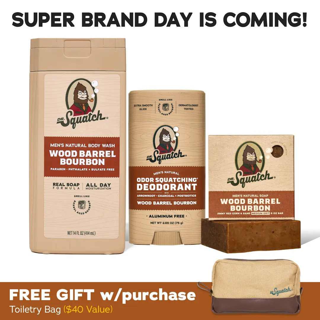 Soap, Deo, Body Wash + FREE Gift! | Mens Gifts | Dr. Squatch