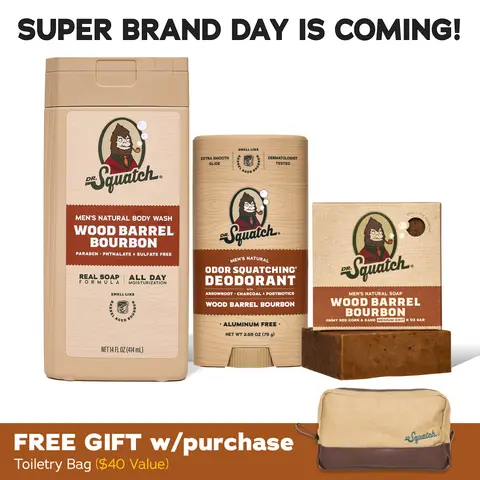 Soap, Deo, Body Wash + FREE Gift! | Mens Gifts | Dr. Squatch