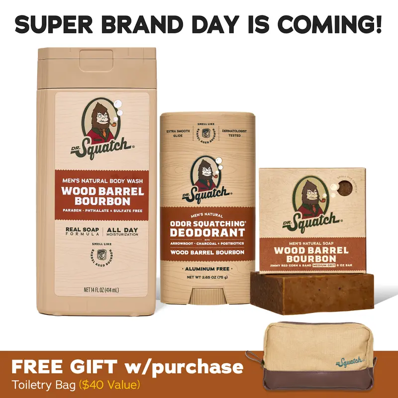 Soap, Deo, Body Wash + FREE Gift! | Mens Gifts | Dr. Squatch