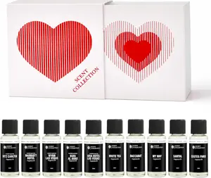 Hotel Diffuser Oil Set-Top 10 Scents 20ml/0.68fl oz Inspired by Hotels - Gift Set for Diffuser & Room Scenting - Aromatherapy Oils with Notes of Cardamom, Tuscan, and Sandalwood