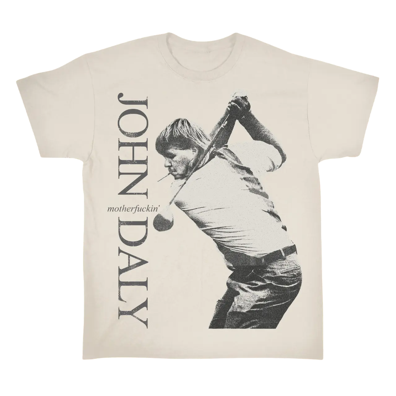 John Motherfuckin' Daly T-shirt, Celebrity Style, Fashion For All Tastes, Men And Women, Classic Cotton, Menswear Top, Unisex