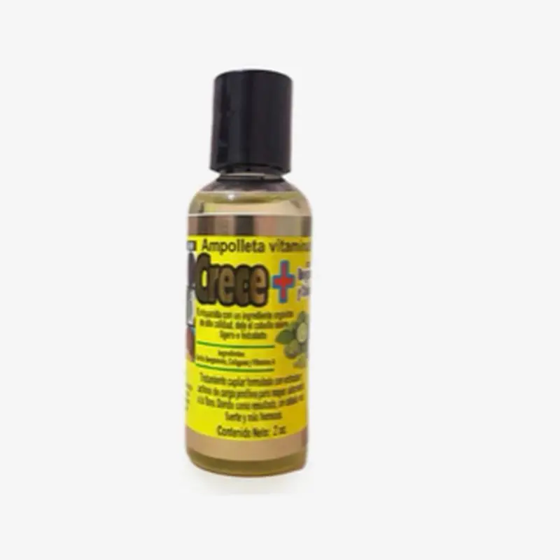 Crece+ Vitaminized Hair Ampoule with Bergamot & Collagen 2 oz for Hair Care