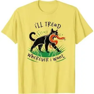 I'll Tread Wherever I Want - Anti Gadsden Flag T-Shirt