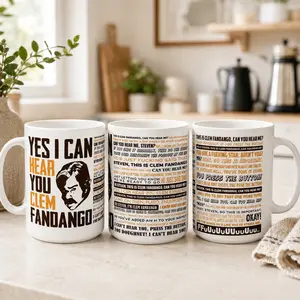 Yes I Can Hear You Clem Fandango Mug, Toast Of London Coffee Cup, FUNNY Reality TV Gifts & Merch For Fans