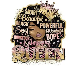 Amazing Queen Vinyl Sticker - Waterproof, Weatherproof, and Fade-resistant Decorative Sticker for Laptops, Water Bottles, Phone Cases, Notebooks, and More