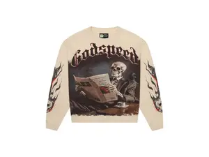 Godspeed Black Monday Crewneck Bone