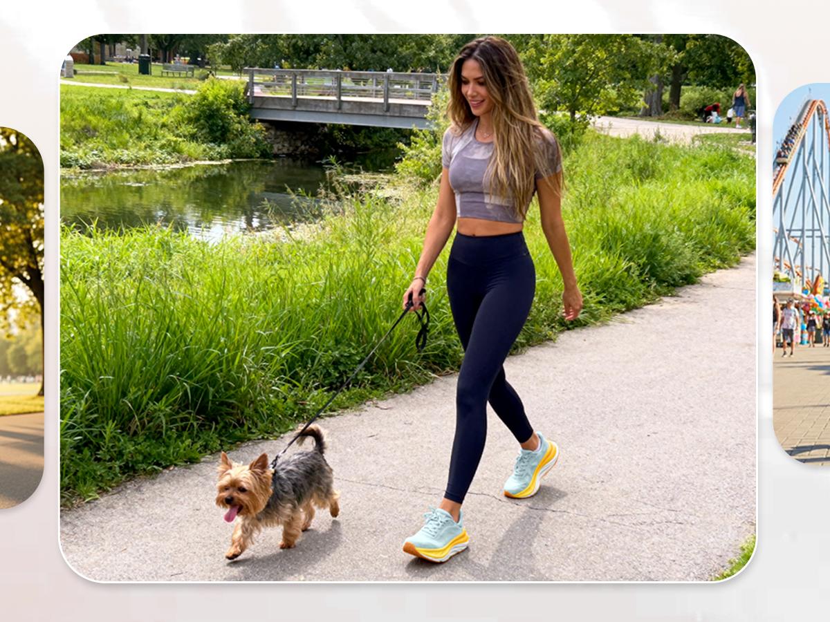 Vilanva Women's Walking Shoes Cushion Running Tennis Shoes Non-Slip Comfortable Workout Gym Sports Athletic Fashion Sneakers