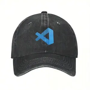 S&T New Visual Studio Code Baseball Cap Luxury Brand Unisex