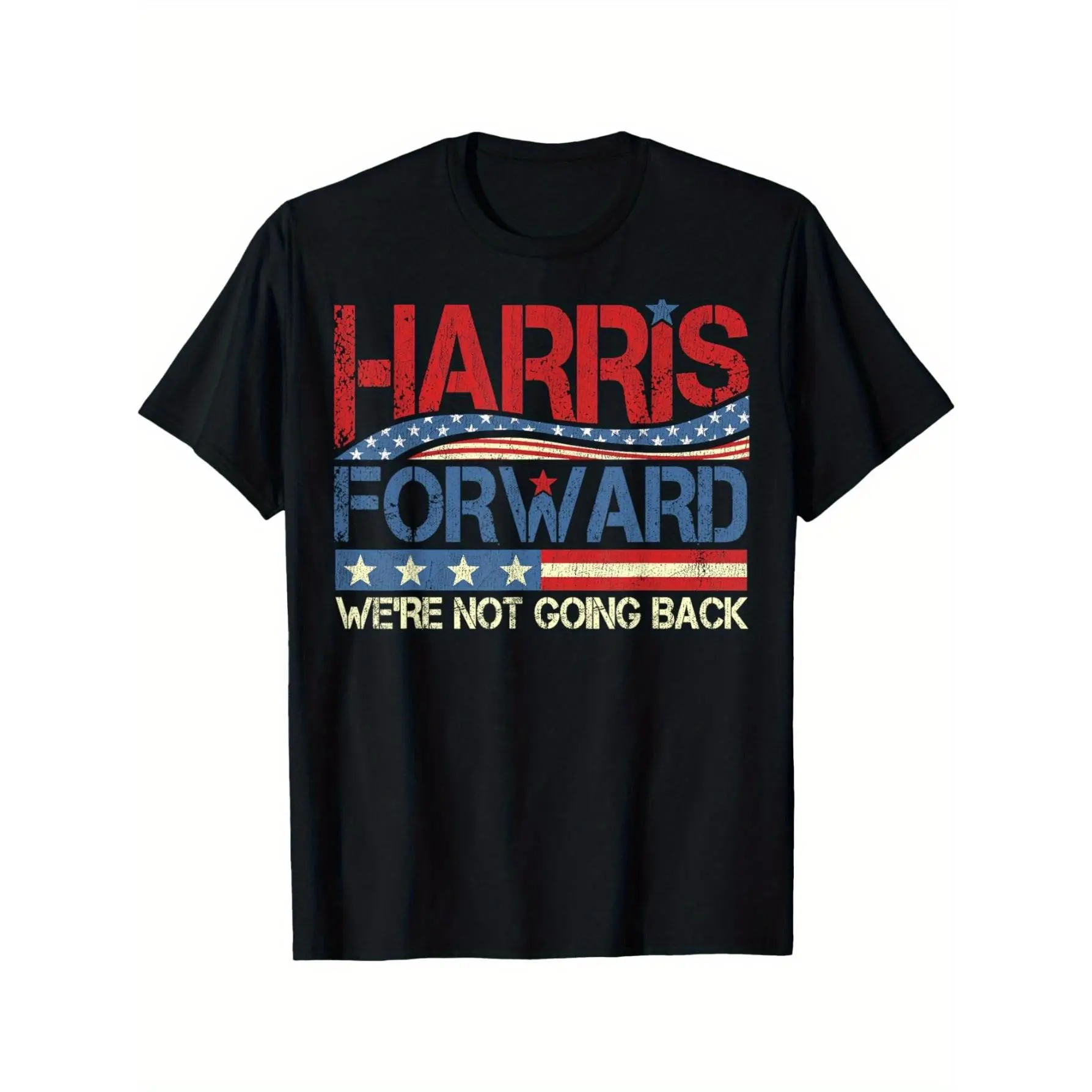 Presidential Election Humor Theme Men's Classic Crew Neck T-shirt,Made in USA