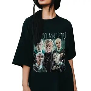 Personalize Limited Draco Malfoy Vintage T-Shirt, Gift For Women and Man Unisex T-Shirt