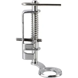 Large Metal Free Motion Quilting Darning Sewing Machine Presser Foot - Fits All Low Shank Singer, Brother, Babylock, Euro-Pro, Janome, Kenmore, White, Juki,  Home, Simplicity, Elna and More