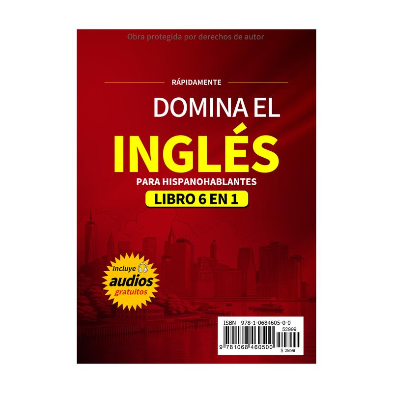 Master English Combo: Book 1 with Pronunciation and Basic Phrases + Book 2 with Advanced Grammar and Professional Conversations  | QR Code Audio + Translation + Exercises | The most comprehensive system for mastering real English Happy New Year gift