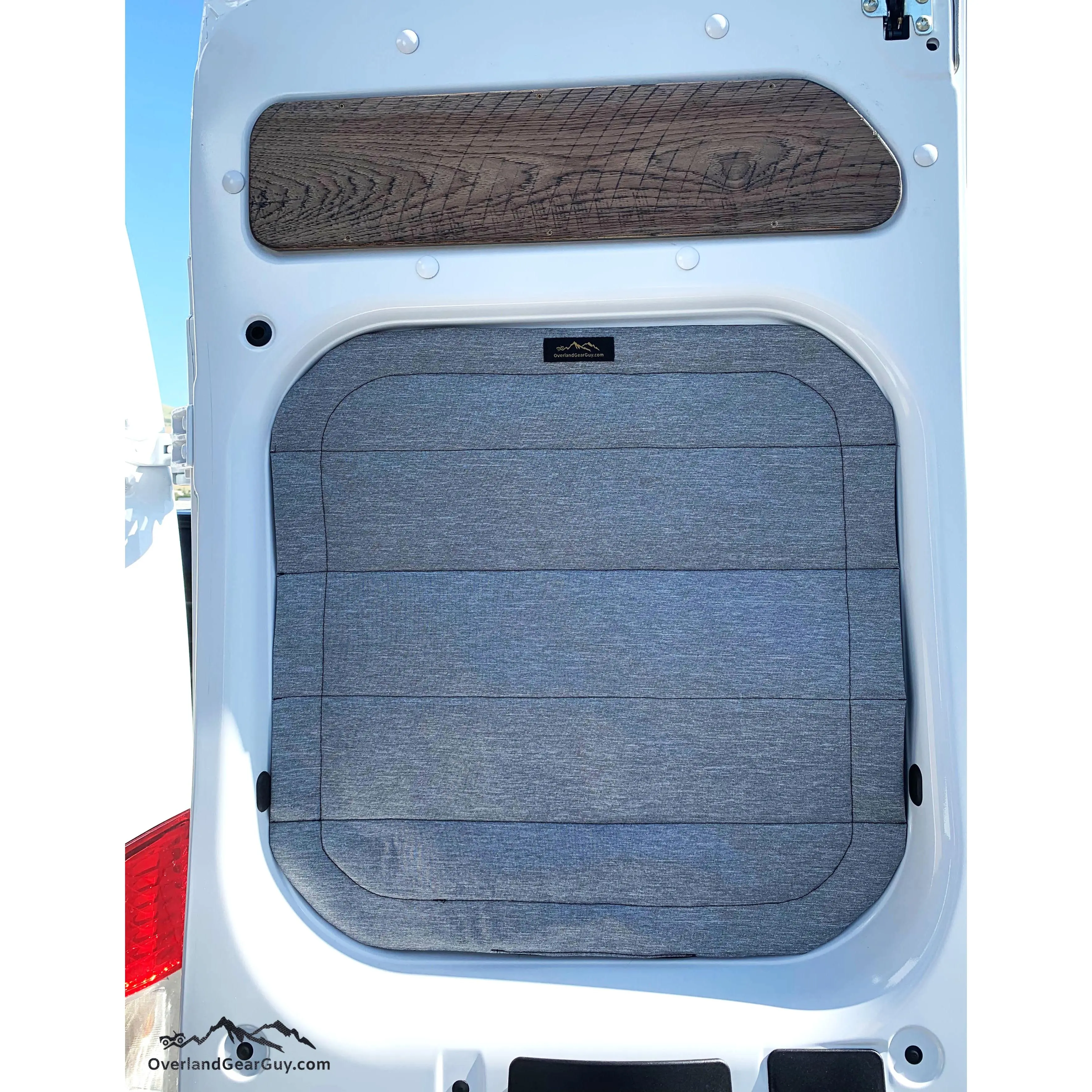 Deluxe Insulated Magnetic Rear Door Window Covers - Promaster